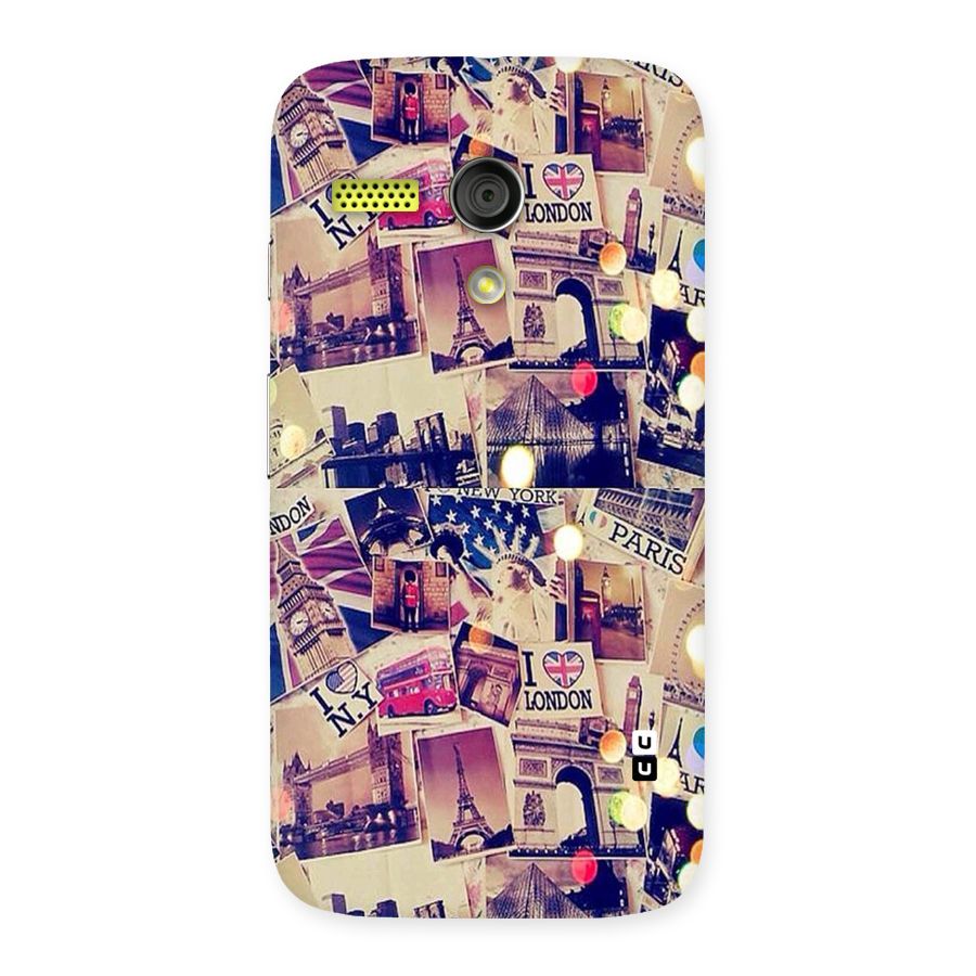 Travel Pictures Back Case for Moto G