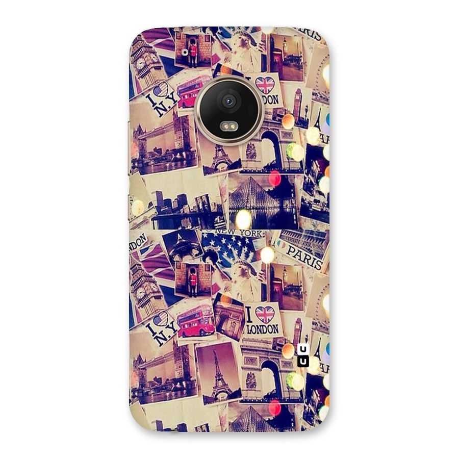 Travel Pictures Back Case for Moto G5 Plus