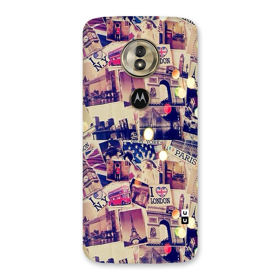 Travel Pictures Back Case for Moto G6 Play