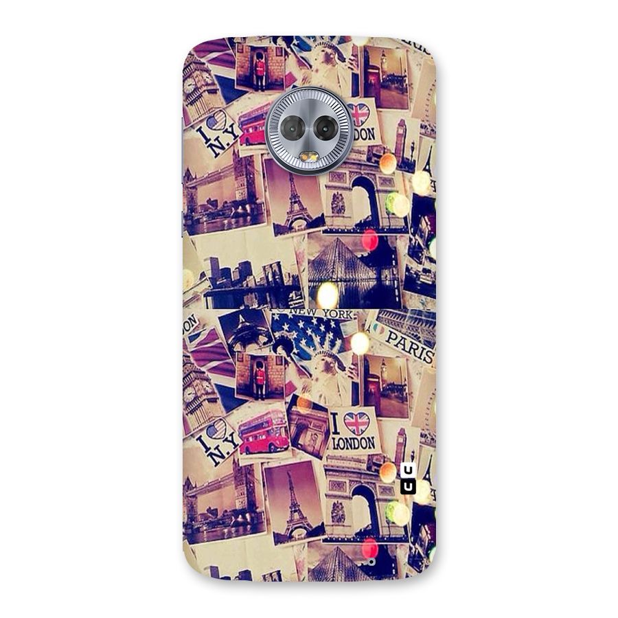 Travel Pictures Back Case for Moto G6 Plus