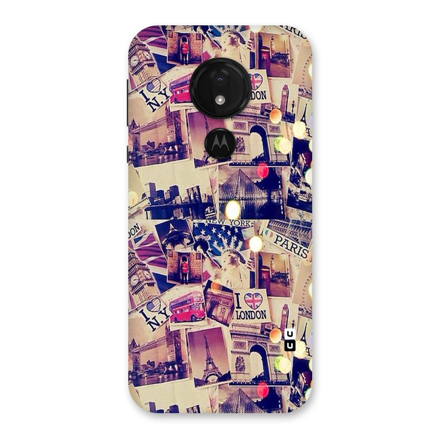 Travel Pictures Back Case for Moto G7 Power