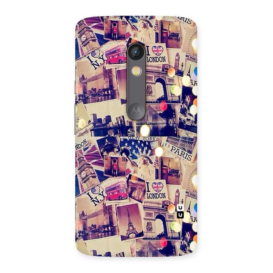 Travel Pictures Back Case for Moto X Play