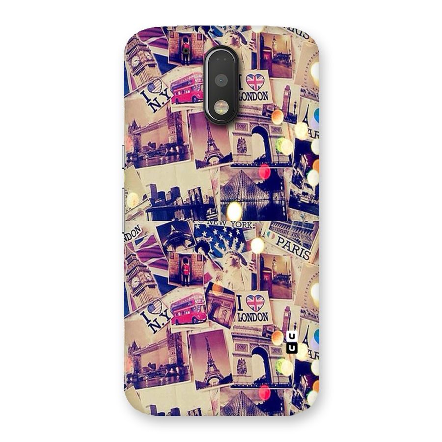Travel Pictures Back Case for Motorola Moto G4 Plus