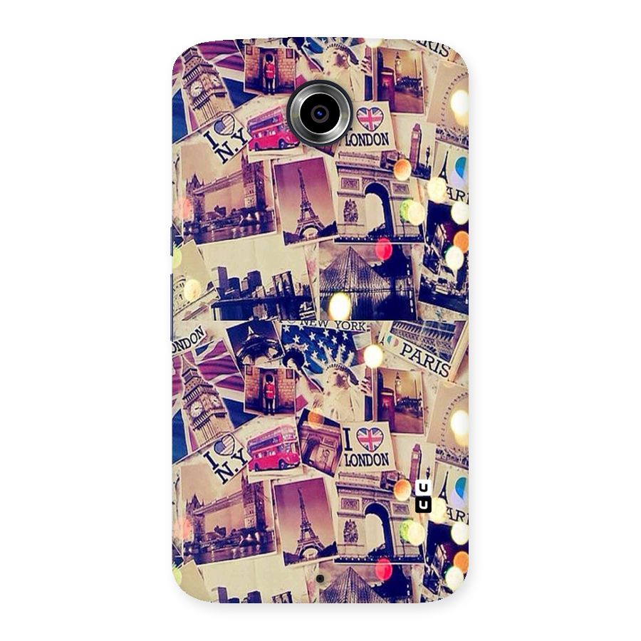 Travel Pictures Back Case for Nexsus 6