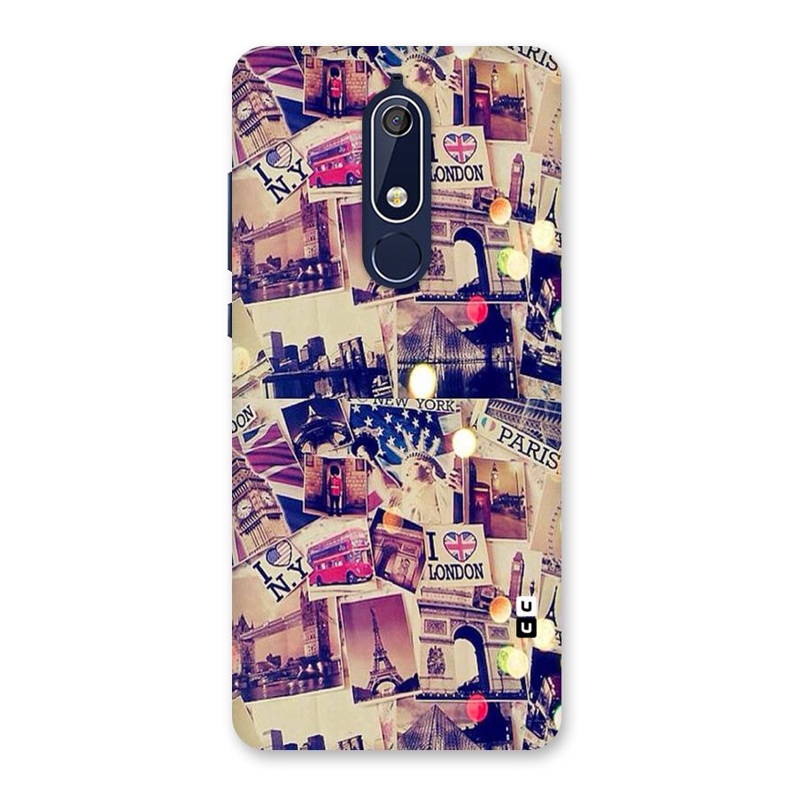 Travel Pictures Back Case for Nokia 5.1