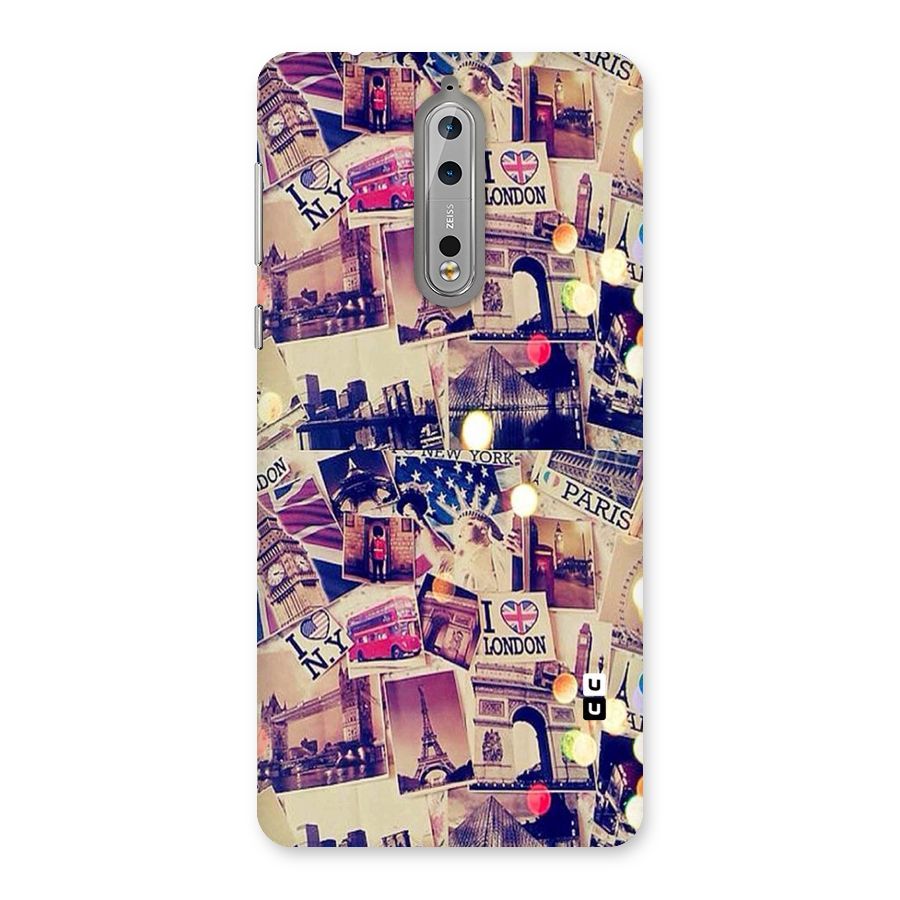 Travel Pictures Back Case for Nokia 8