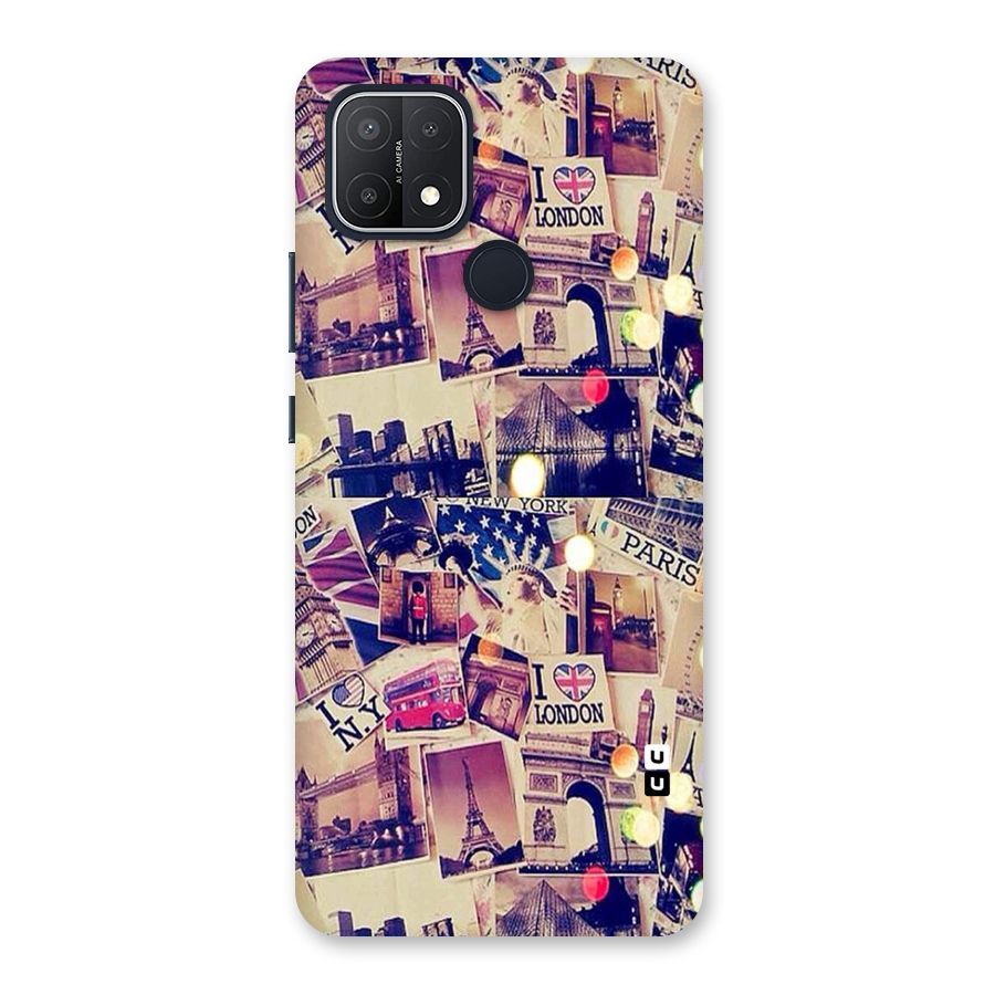 Travel Pictures Back Case for Oppo A15s