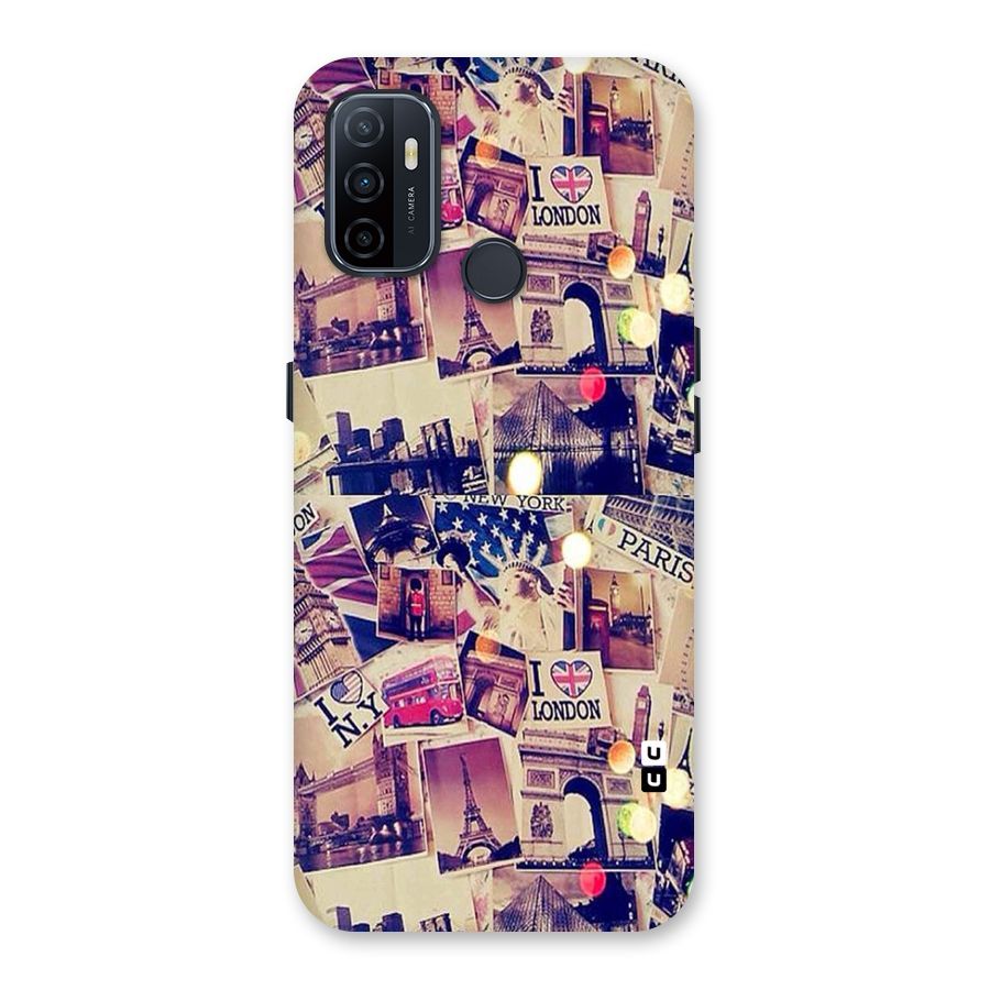 Travel Pictures Back Case for Oppo A32