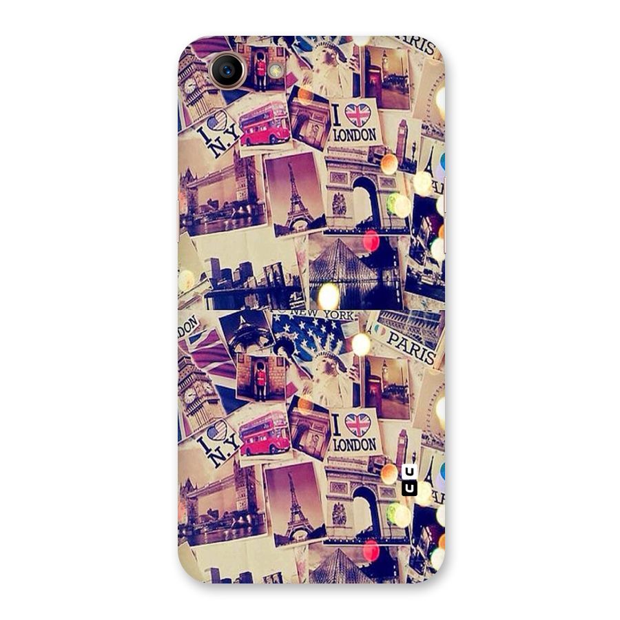 Travel Pictures Back Case for Oppo A83 (2018)