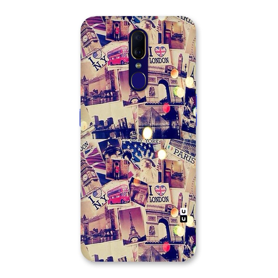 Travel Pictures Back Case for Oppo A9