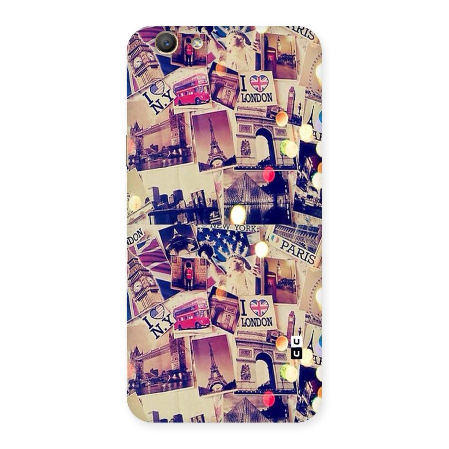 Travel Pictures Back Case for Oppo F1s