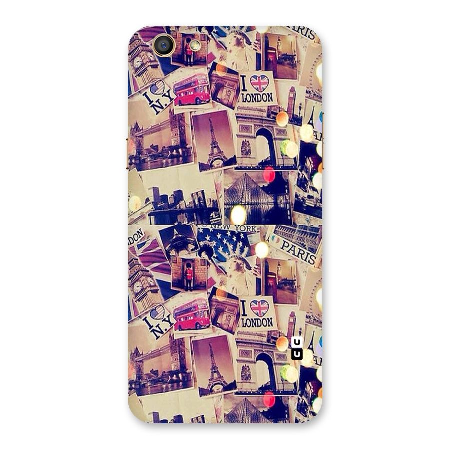 Travel Pictures Back Case for Oppo F3