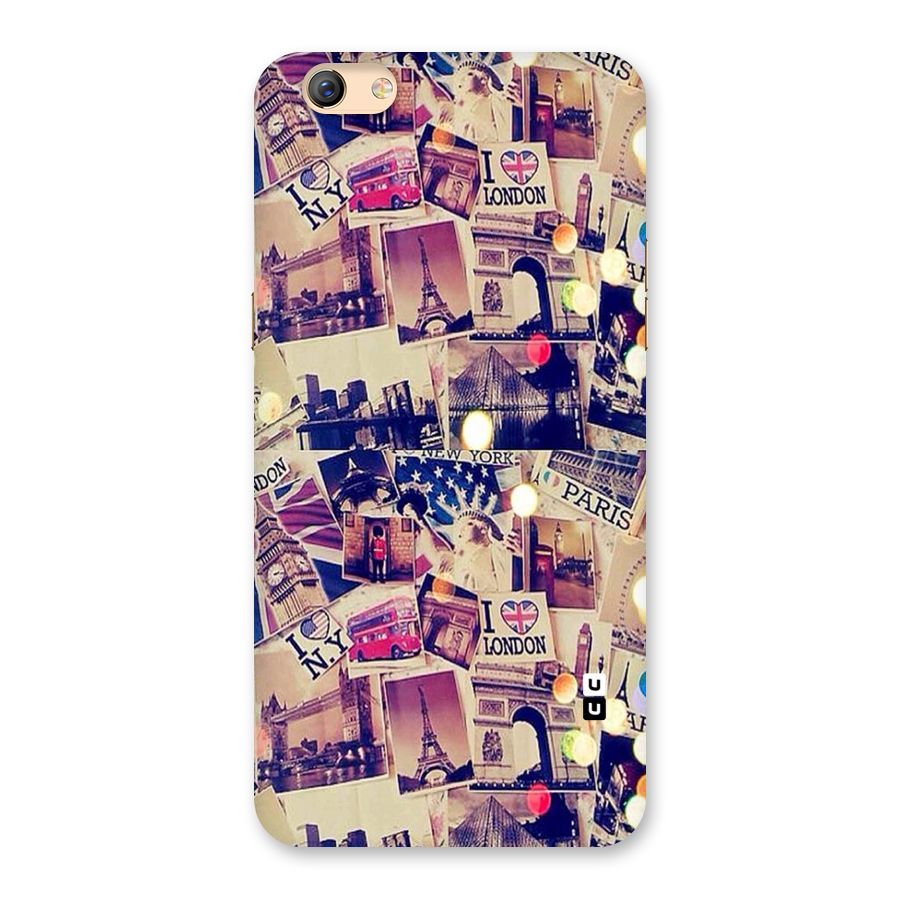 Travel Pictures Back Case for Oppo F3 Plus