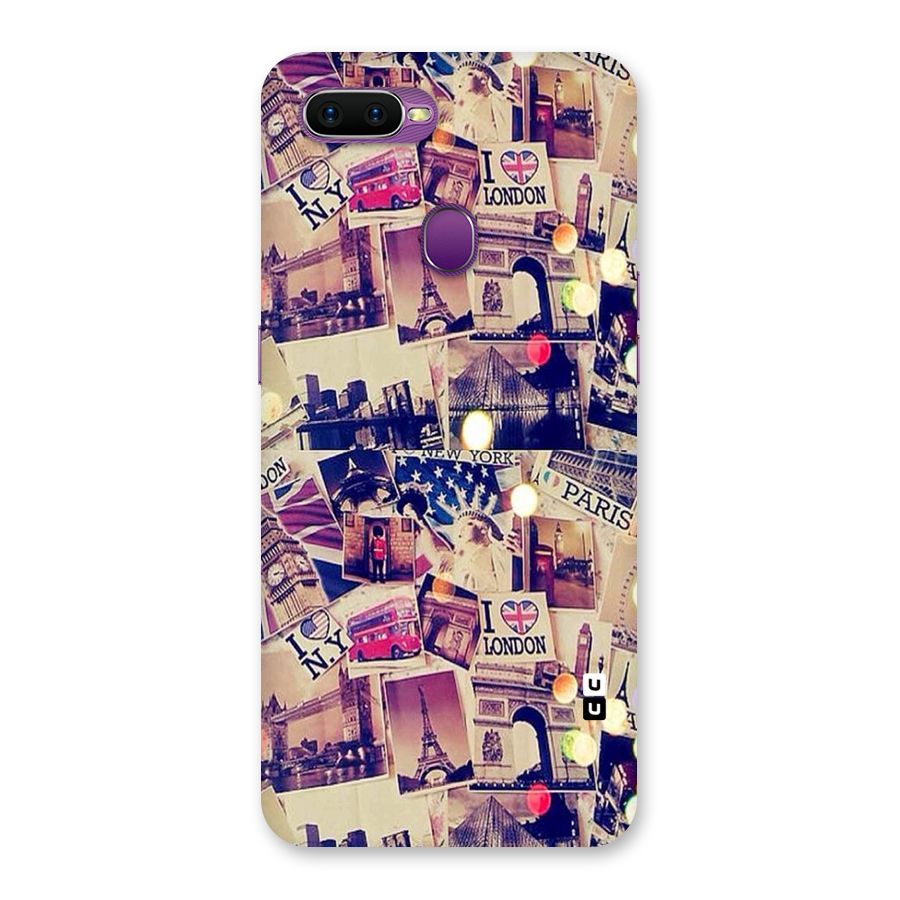 Travel Pictures Back Case for Oppo F9
