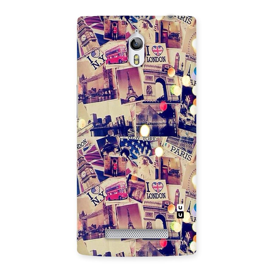 Travel Pictures Back Case for Oppo Find 7