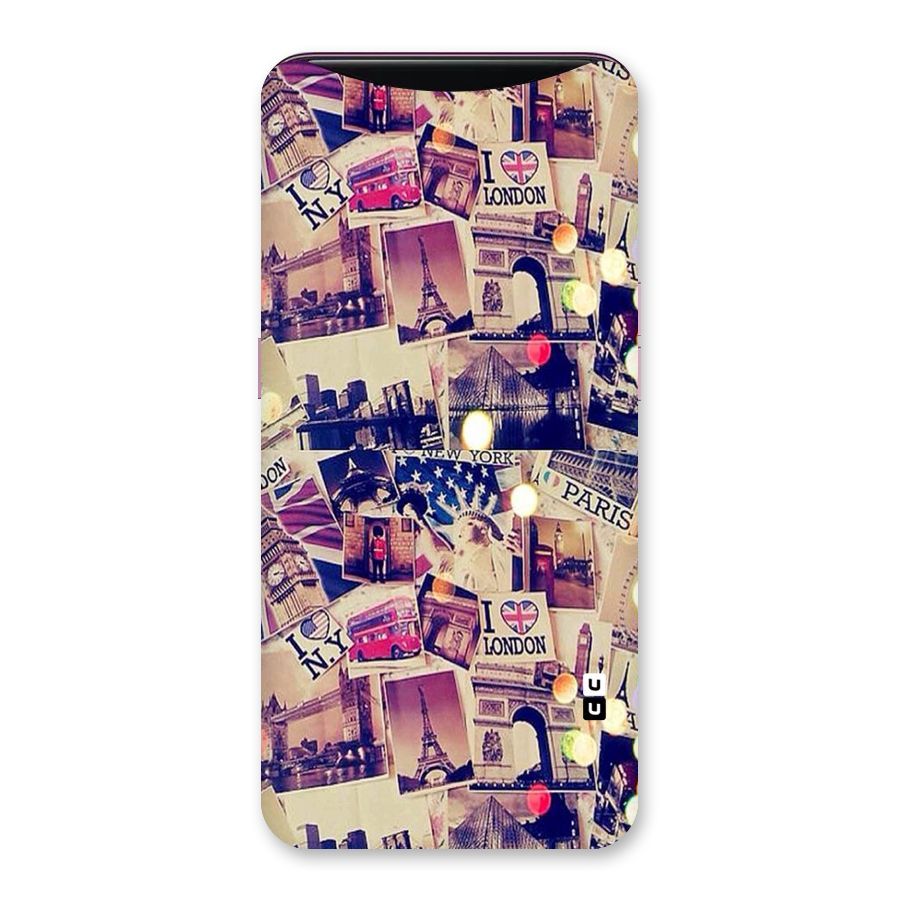 Travel Pictures Back Case for Oppo Find X