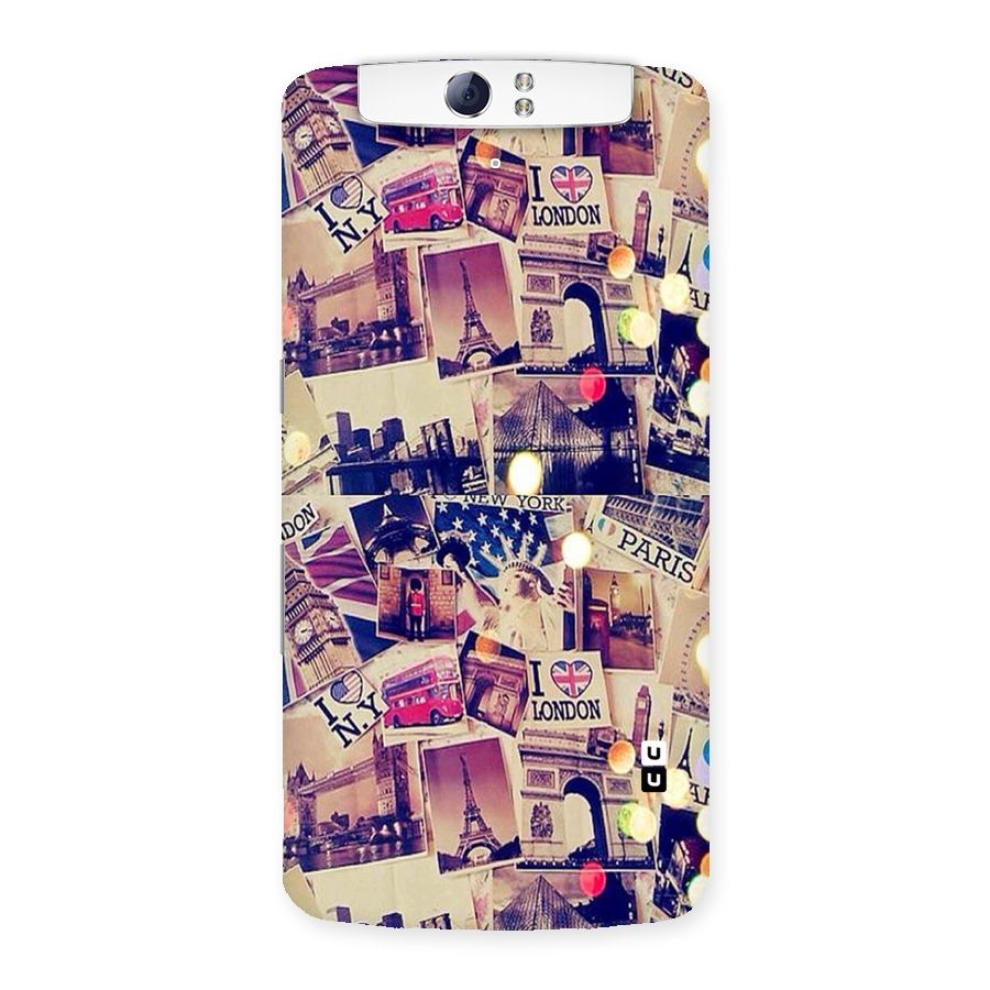 Travel Pictures Back Case for Oppo N1