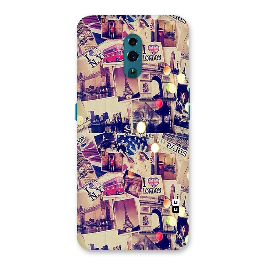 Travel Pictures Back Case for Oppo Reno