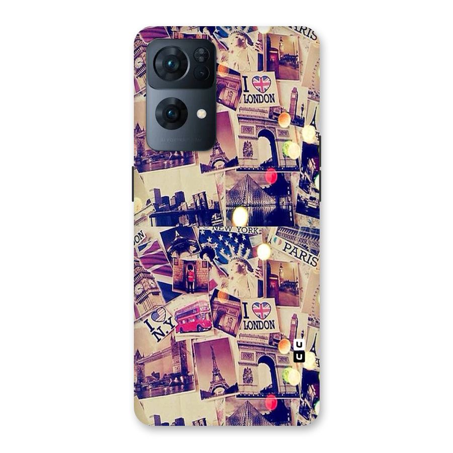 Travel Pictures Back Case for Oppo Reno7 Pro 5G
