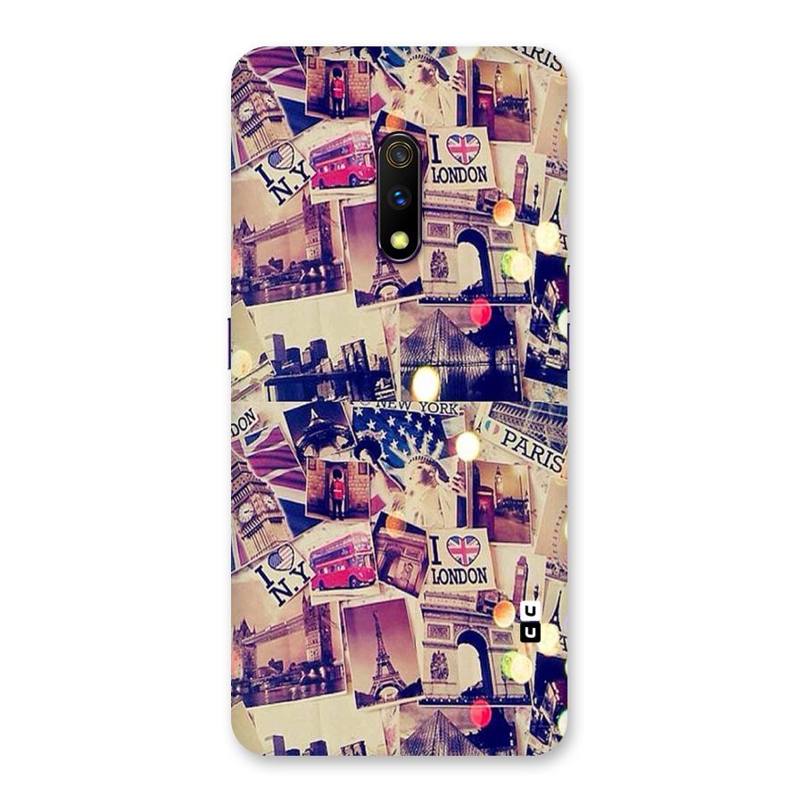 Travel Pictures Back Case for Realme X