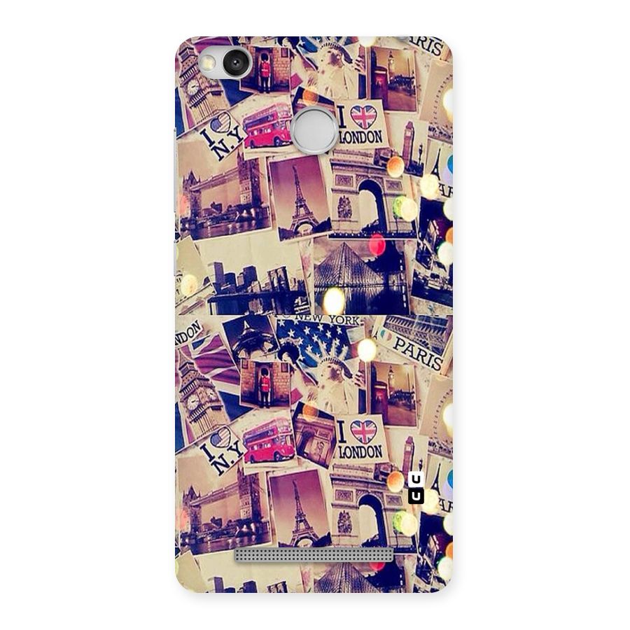 Travel Pictures Back Case for Redmi 3S Prime