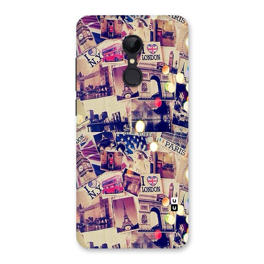 Travel Pictures Back Case for Redmi 5