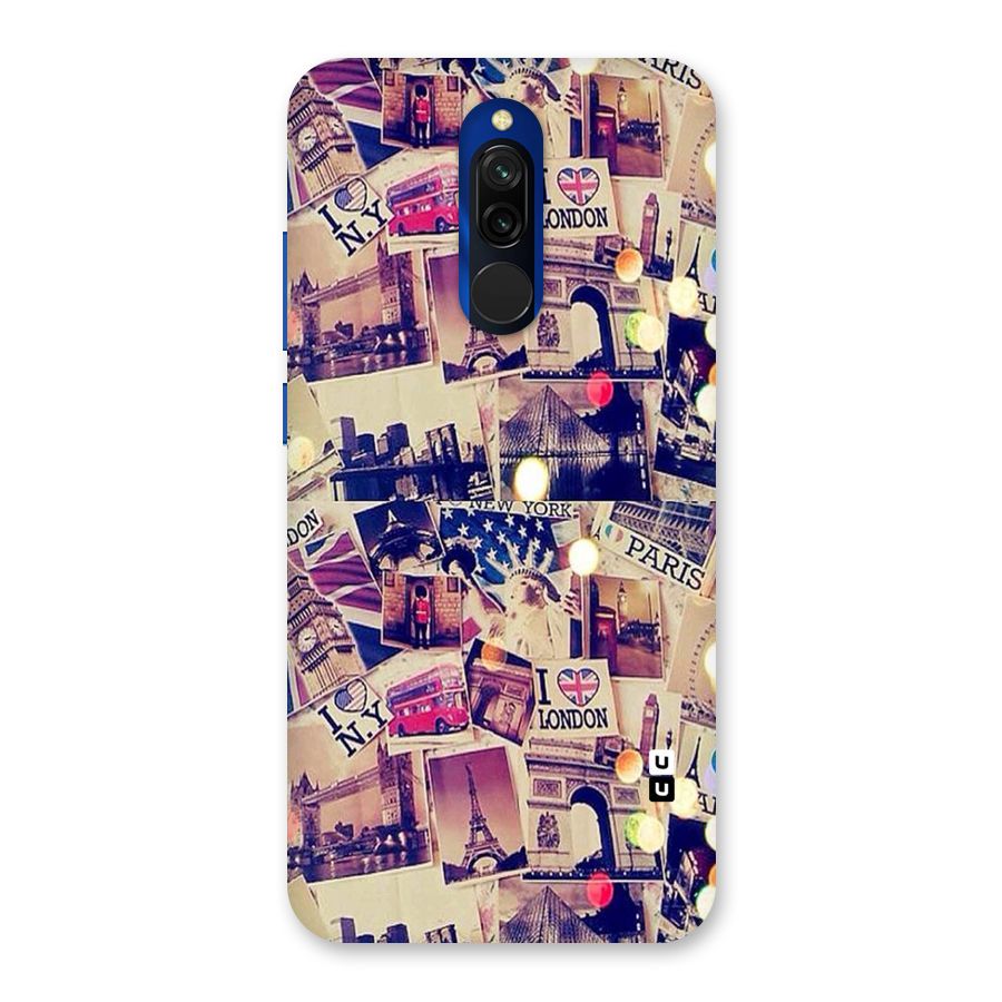 Travel Pictures Back Case for Redmi 8