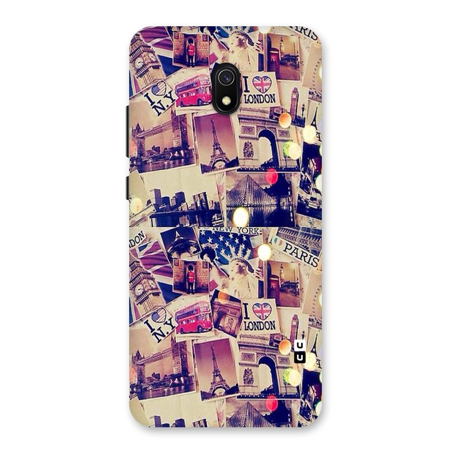 Travel Pictures Back Case for Redmi 8A