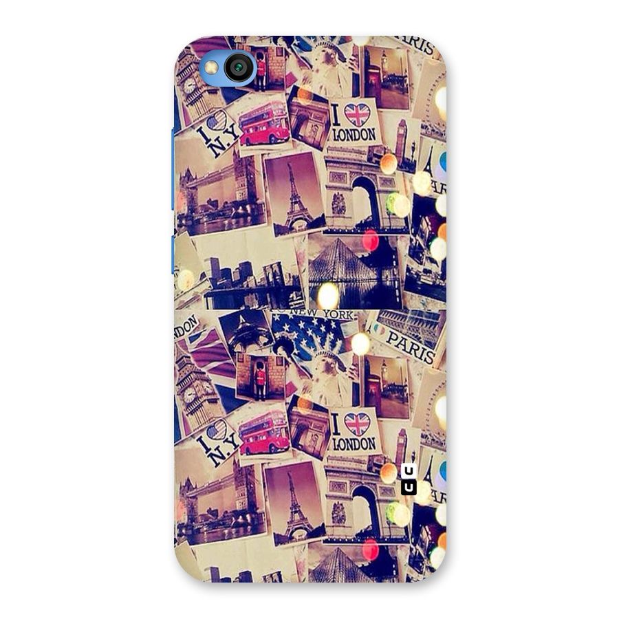 Travel Pictures Back Case for Redmi Go