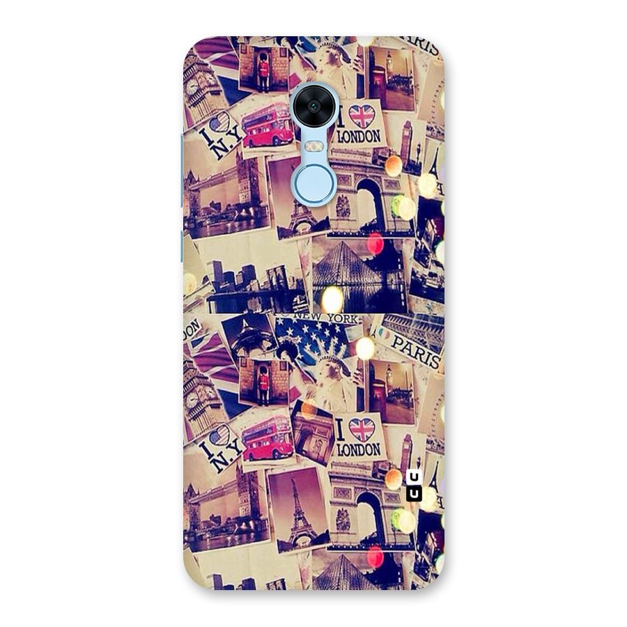 Travel Pictures Back Case for Redmi Note 5