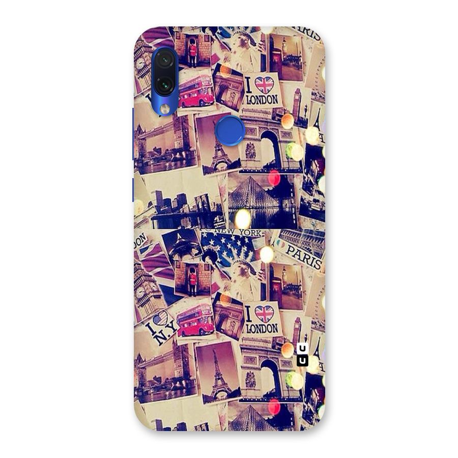 Travel Pictures Back Case for Redmi Note 7
