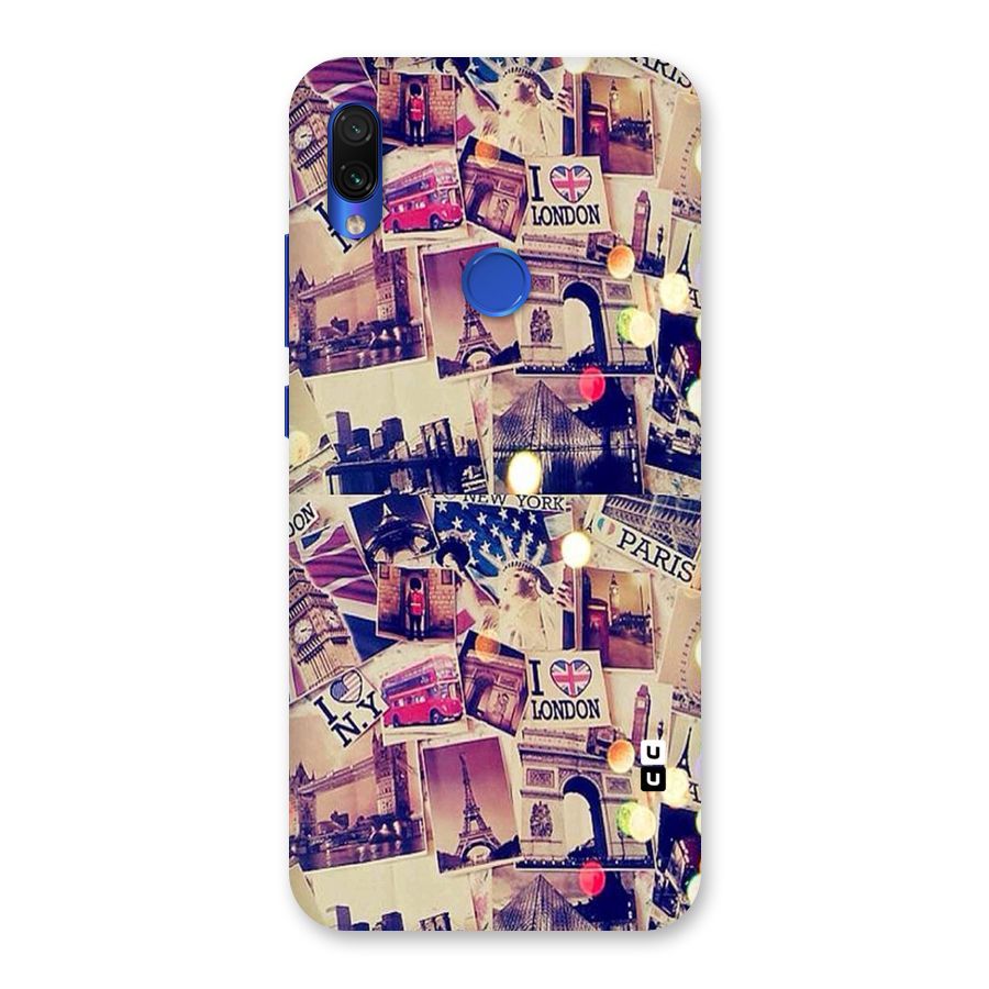 Travel Pictures Back Case for Redmi Note 7S