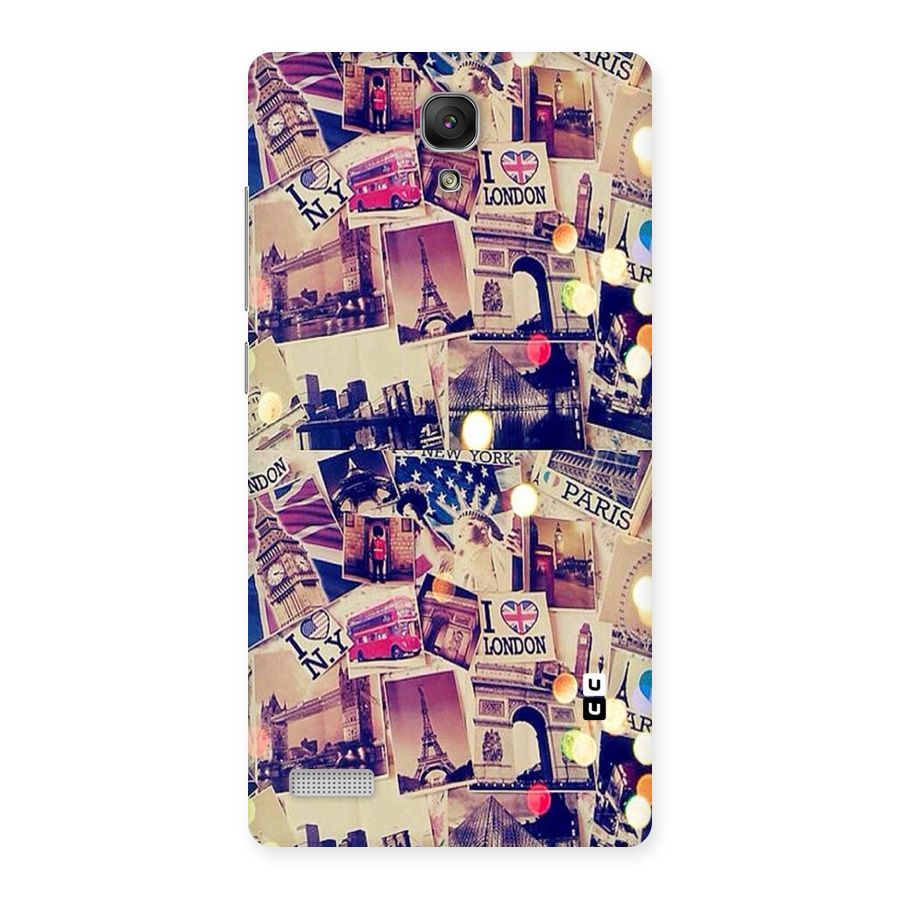 Travel Pictures Back Case for Redmi Note Prime