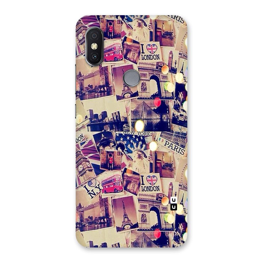 Travel Pictures Back Case for Redmi Y2