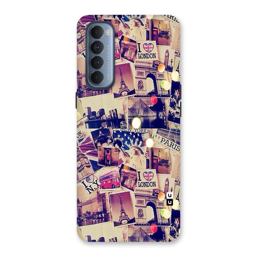 Travel Pictures Back Case for Reno4 Pro