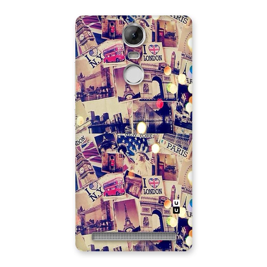 Travel Pictures Back Case for Vibe K5 Note