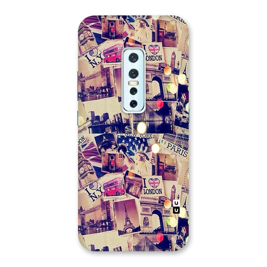 Travel Pictures Back Case for Vivo V17 Pro