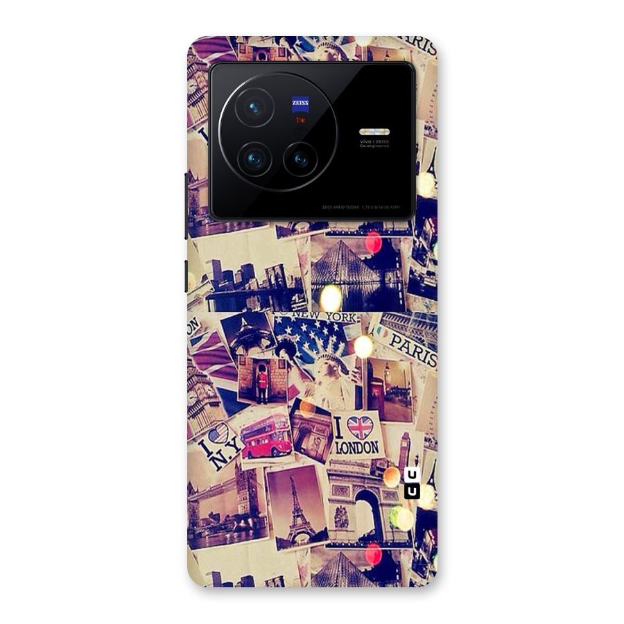 Travel Pictures Back Case for Vivo X80