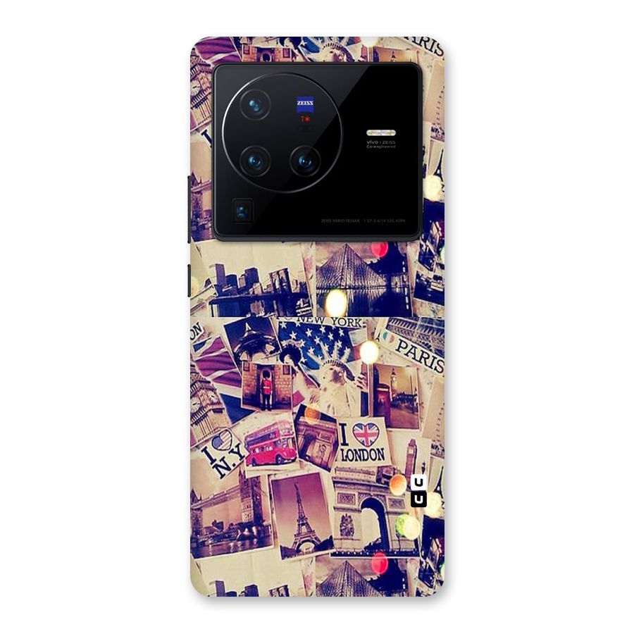 Travel Pictures Back Case for Vivo X80 Pro