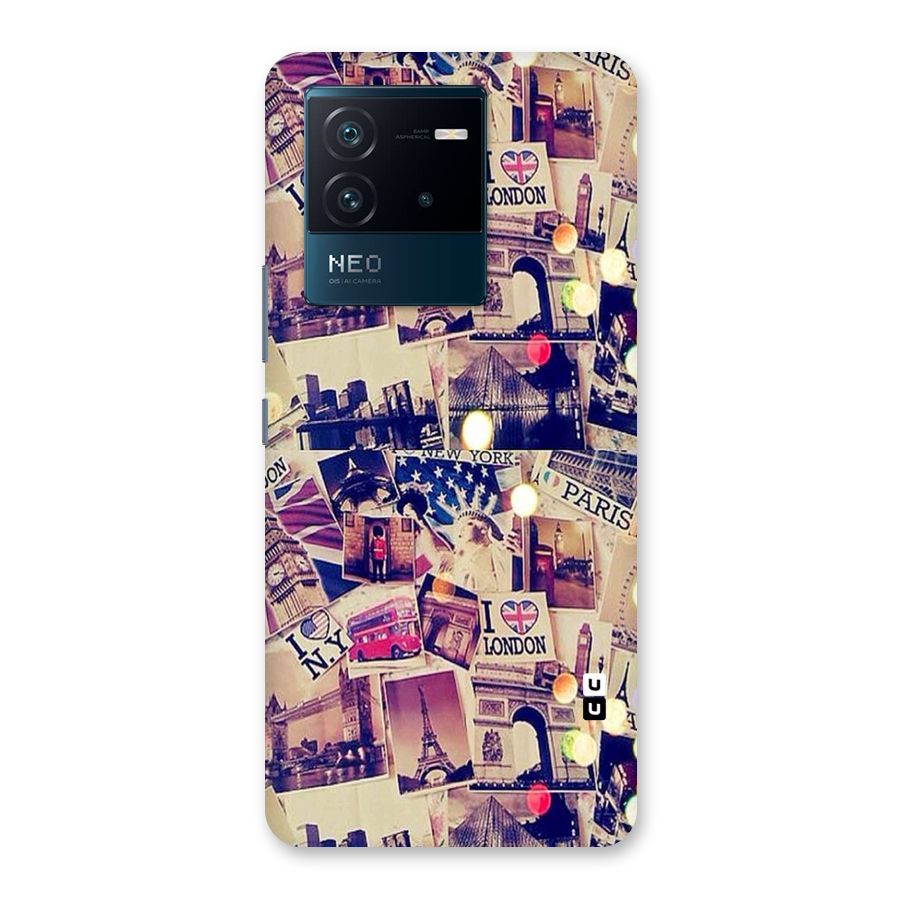 Travel Pictures Back Case for Vivo iQOO Neo 6 5G