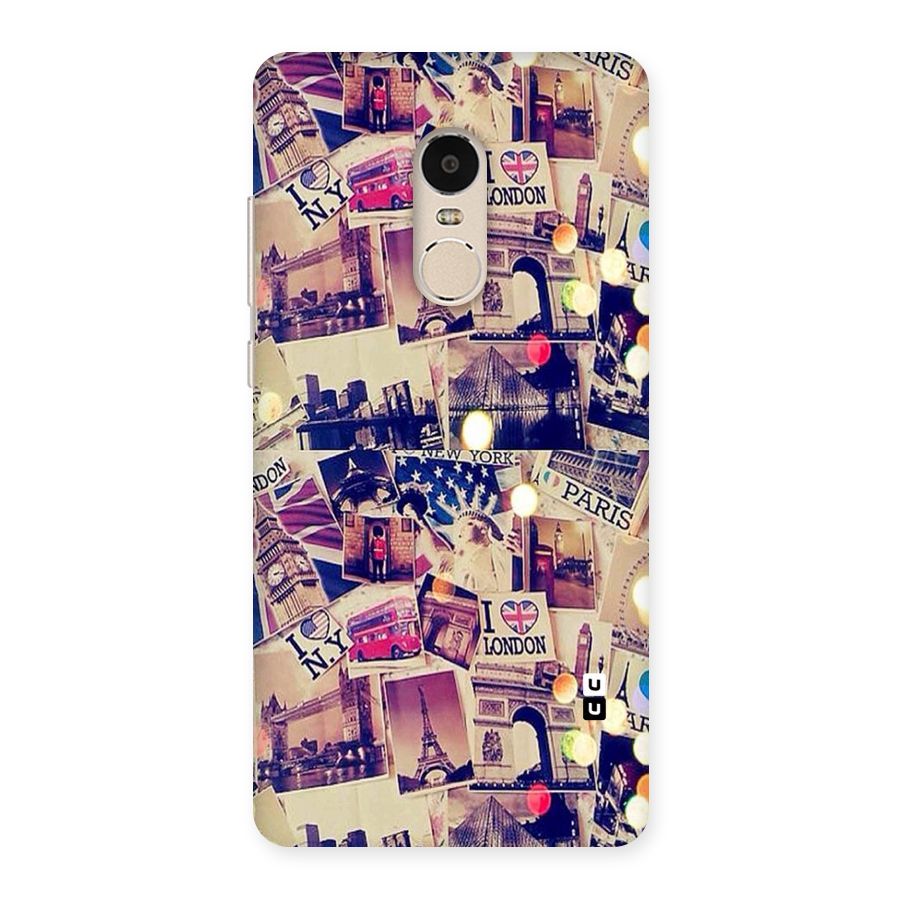 Travel Pictures Back Case for Xiaomi Redmi Note 4