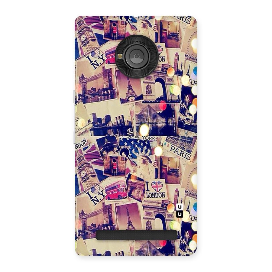 Travel Pictures Back Case for Yu Yunique