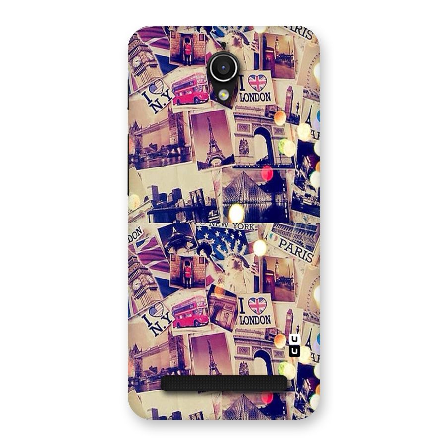 Travel Pictures Back Case for Zenfone Go