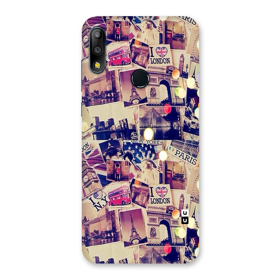 Travel Pictures Back Case for Zenfone Max Pro M2