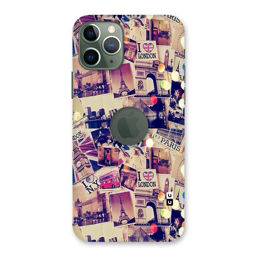 Travel Pictures Back Case for iPhone 11 Pro Logo  Cut