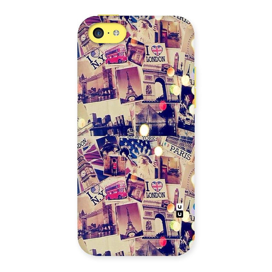 Travel Pictures Back Case for iPhone 5C