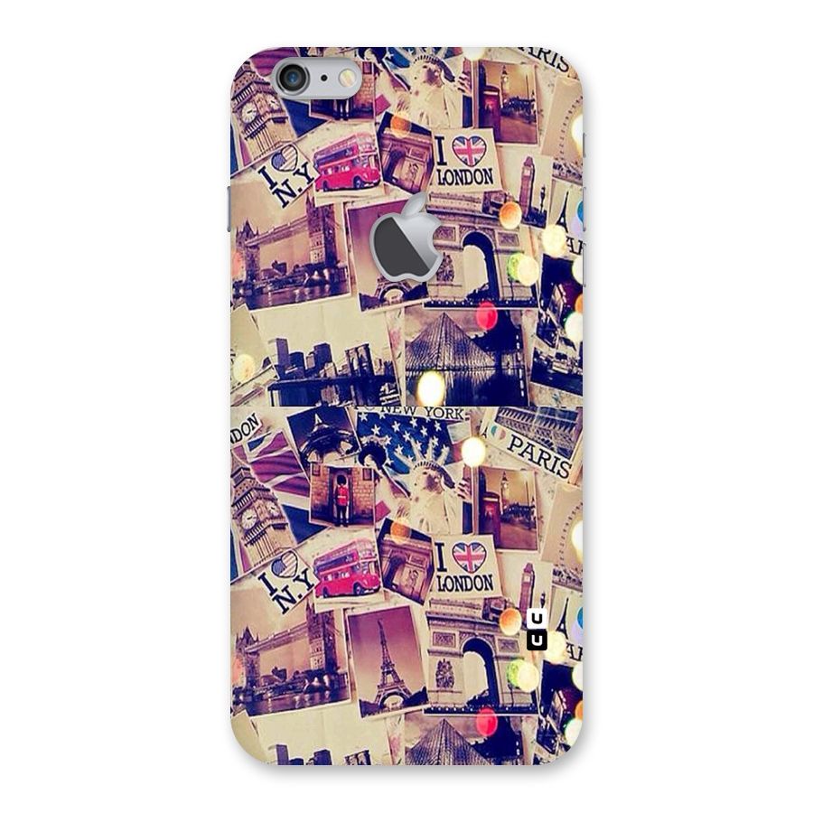 Travel Pictures Back Case for iPhone 6 Plus 6S Plus Logo Cut