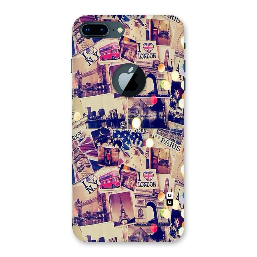 Travel Pictures Back Case for iPhone 7 Plus Logo Cut