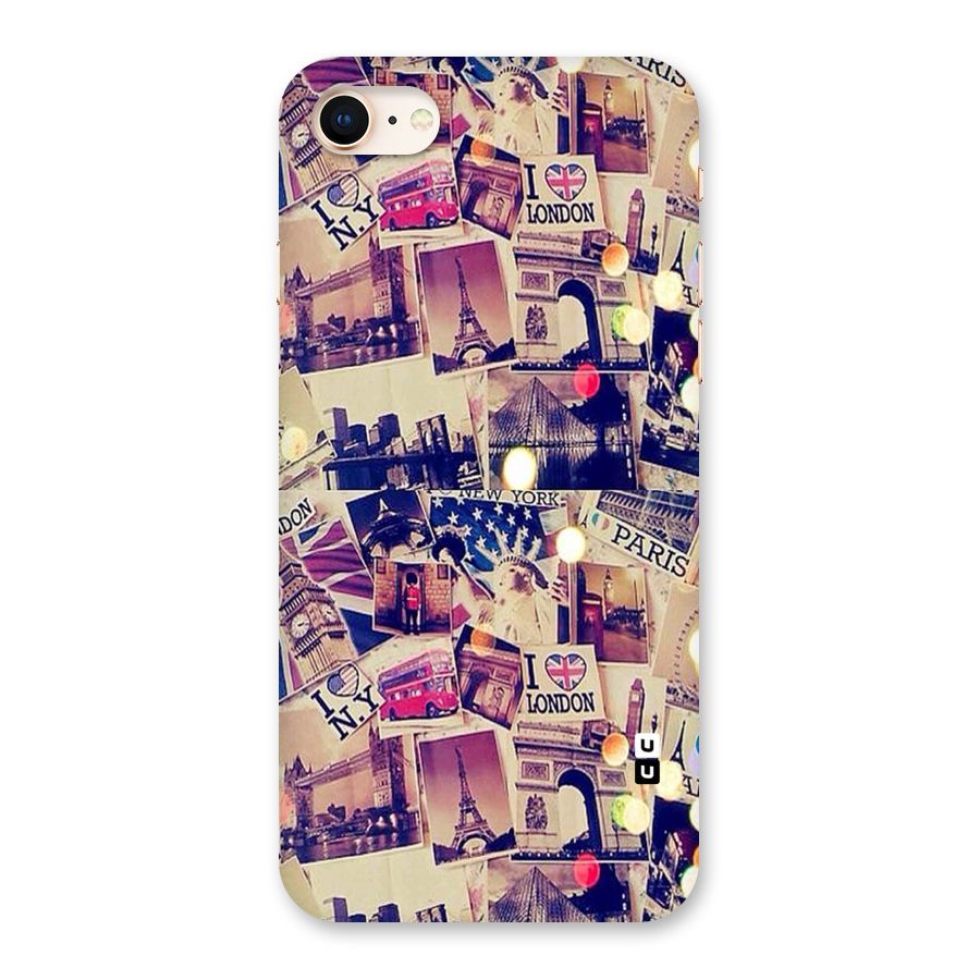 Travel Pictures Back Case for iPhone 8