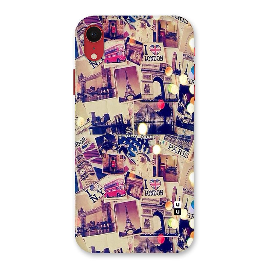 Travel Pictures Back Case for iPhone XR